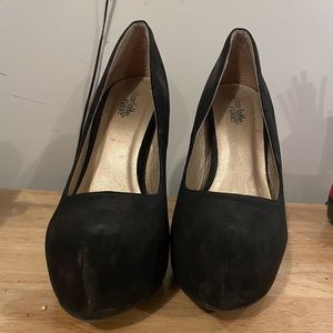 Charlotte Russe suede heels